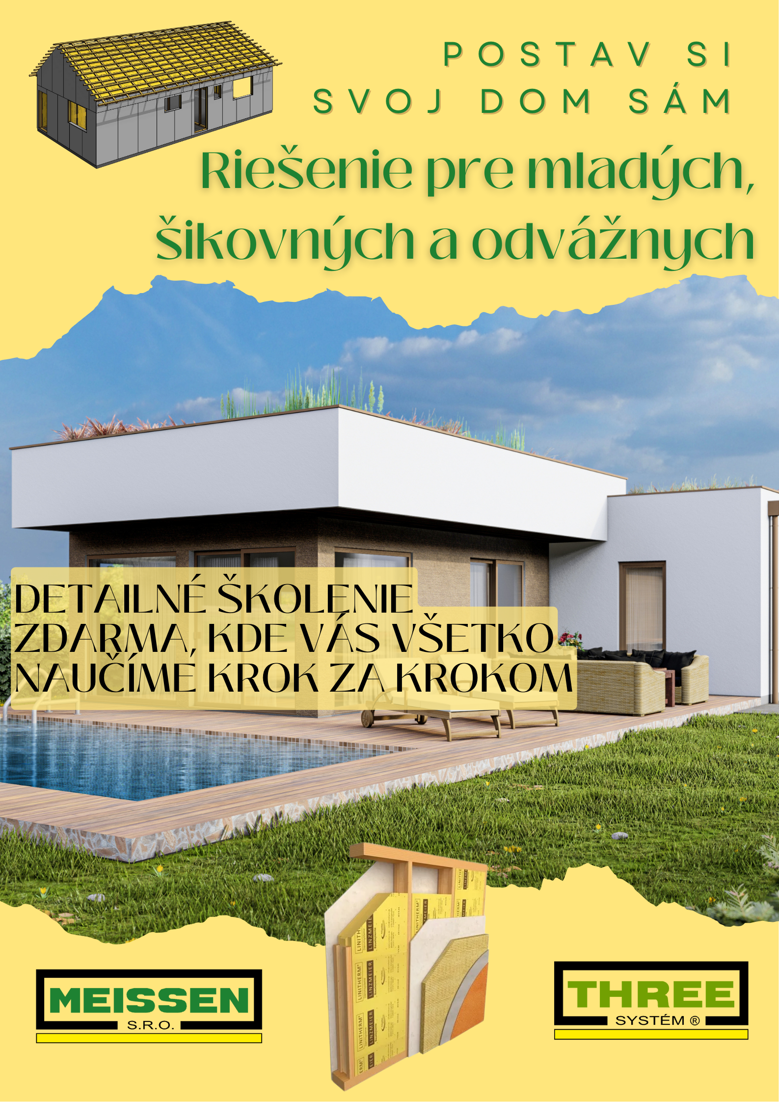 Postav si svoj dom sám: Riešenie pre mladých, šikovných a odvážnych