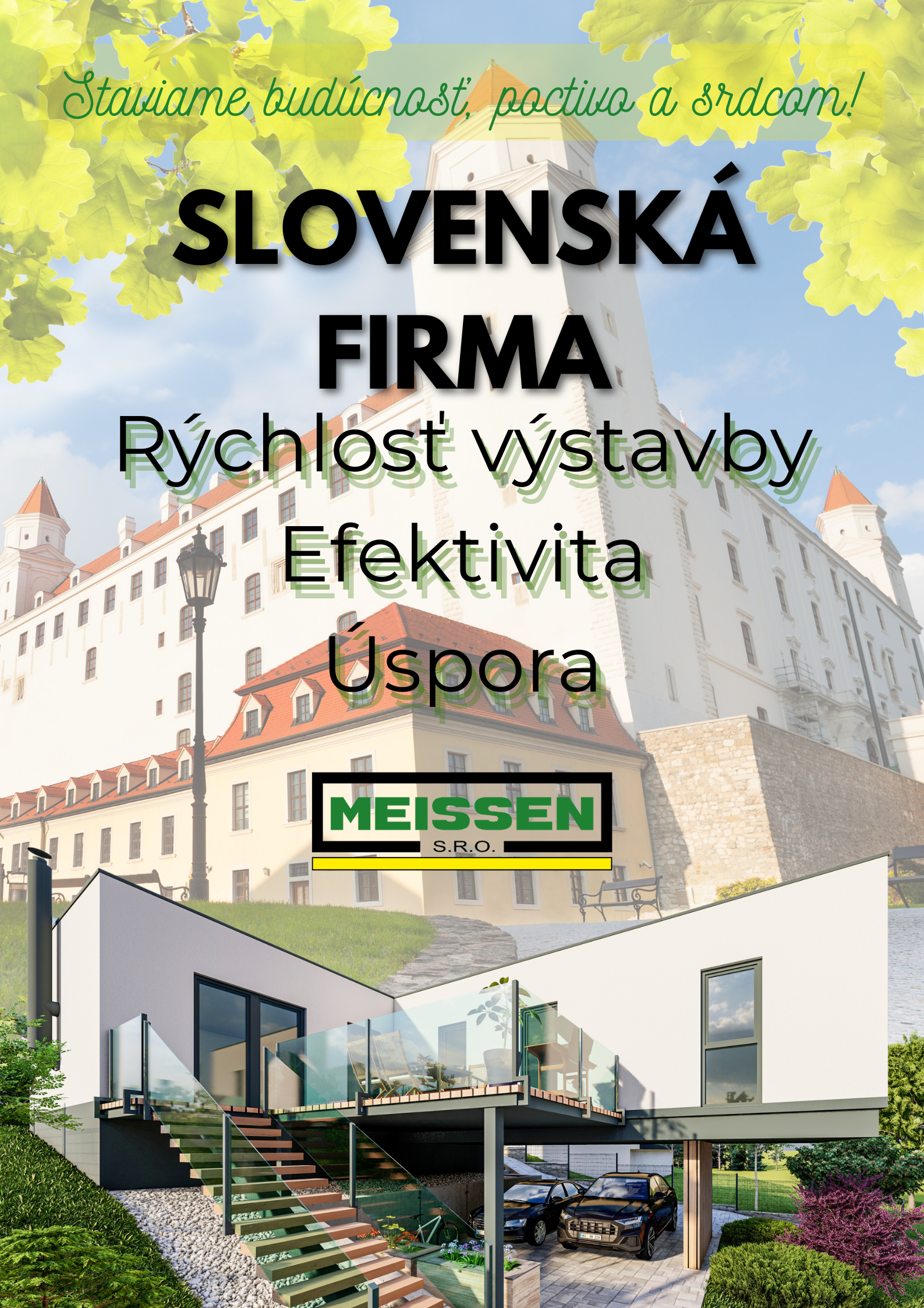 Slovenská firma Meissen s.r.o.: Staviame budúcosť, poctivo a srdcom!