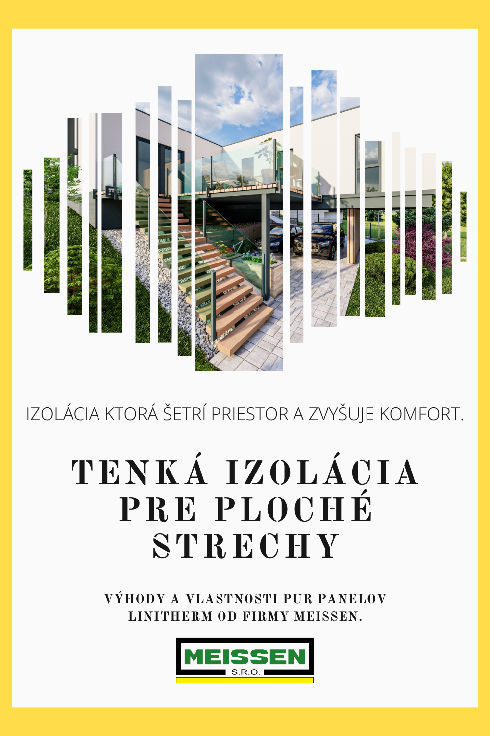 Tenká izolácia pre ploché strechy: Výhody a vlastnosti LINITHERM od firmy Meissen.