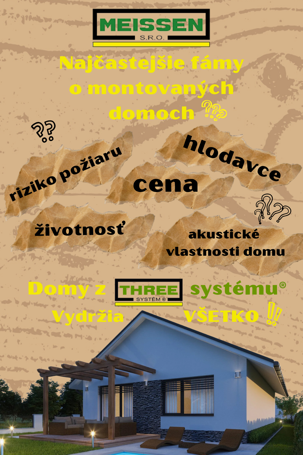 Najčastejšie fámy o montovaných domoch ?