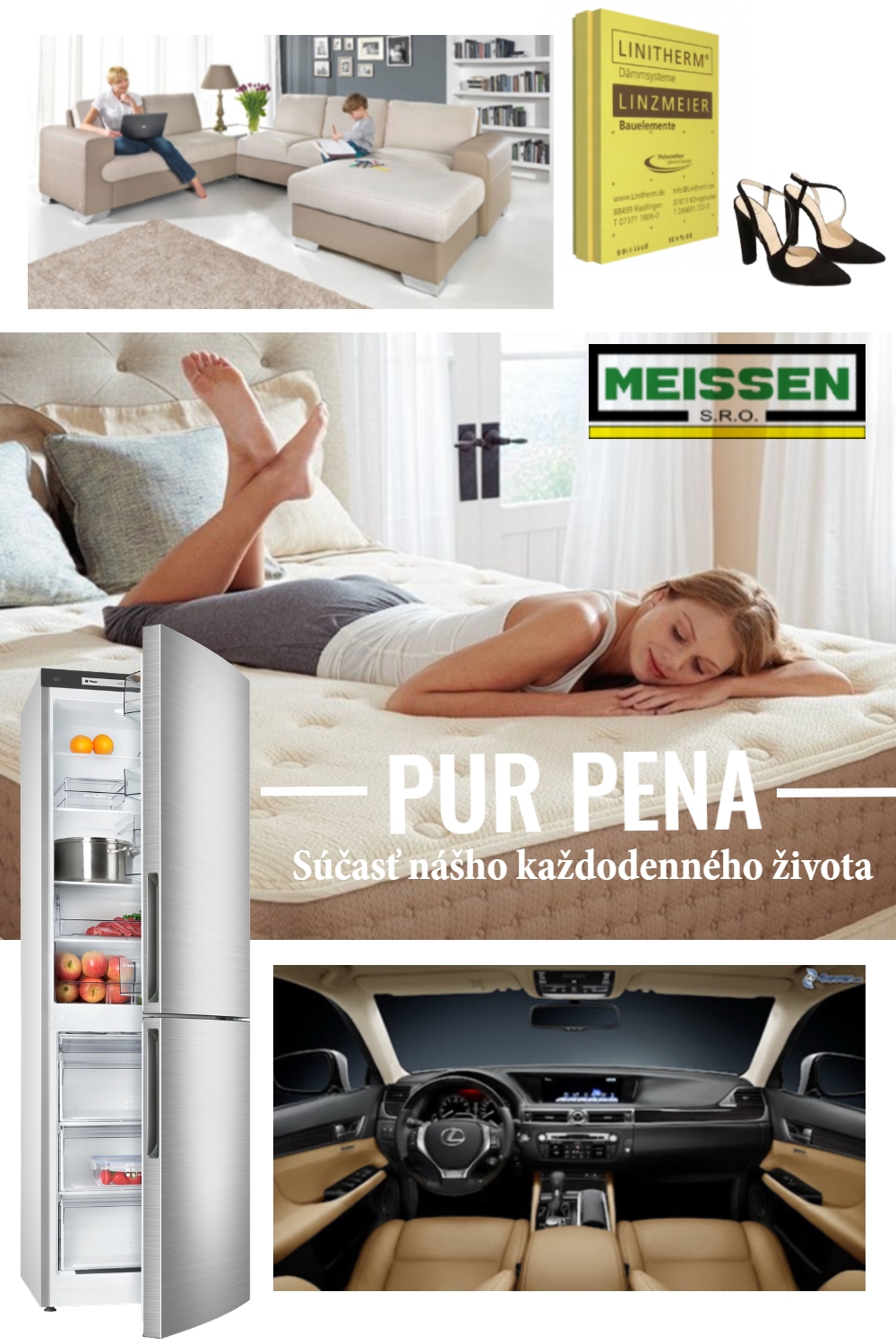 PUR pena - súčasť nášho každodenného života
